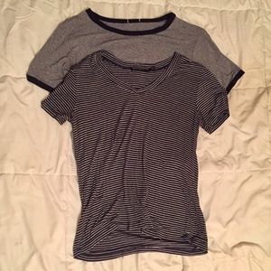 Two striped Brandy Melville t-shirts